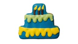 Pawsitively Gourmet Birthday Cake Dog Cookie Assorted
